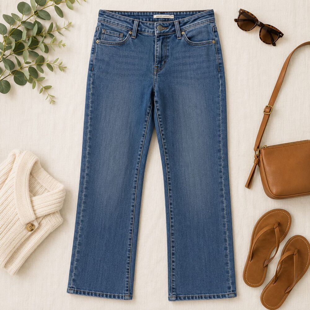 Levis Jeans 529 Curvy Bootcut Womens Size 30 (32x30) Denim Stretch (876m)